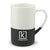 Speckled Two-Tone Ceramic Mug — 13oz Engraved Rustic Coffee Cup