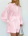 2 - piece matching long sleeve and shorts set - KOKOTETE