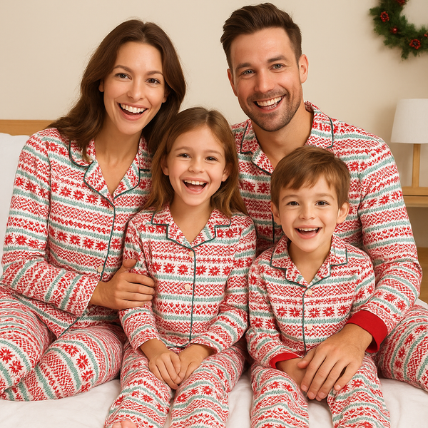 Christmas Shirt and Pants Pajama Set