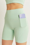 Activewear Leggings Shorts Seam Detail - KOKOTETE
