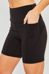 Activewear Leggings Shorts Seam Detail - KOKOTETE