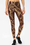 Animal Print Active Pants - KOKOTETE