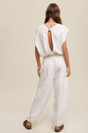 Athleisure French Terry Loose Jogger Jumpsuit - KOKOTETE