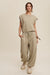 Athleisure French Terry Loose Jogger Jumpsuit - KOKOTETE
