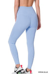 Athletic High Waisted Full Length Leggings - KOKOTETE