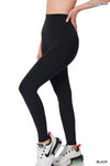 Athletic High Waisted Full Length Leggings - KOKOTETE