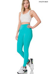 Athletic High Waisted Full Length Leggings - KOKOTETE