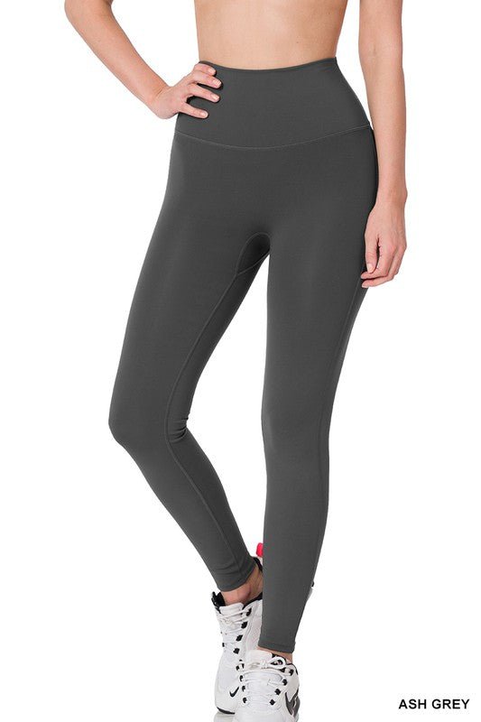 Athletic High Waisted Full Length Leggings - KOKOTETE