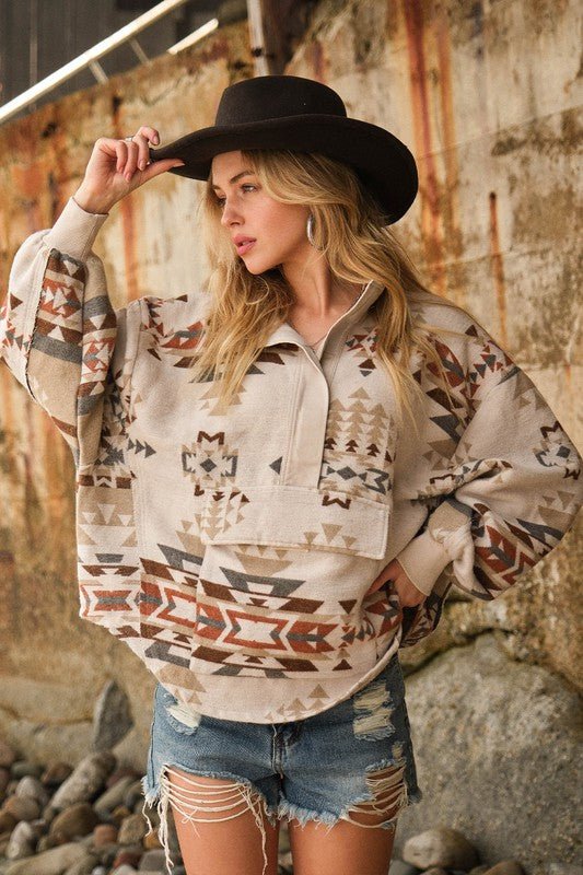 Aztec Western Pullover - KOKOTETE