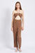 BANDEAU HALTER NECK JUMPSUIT - KOKOTETE