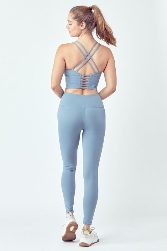 Basic Seamless Activewear Set 6823+6745 - KOKOTETE