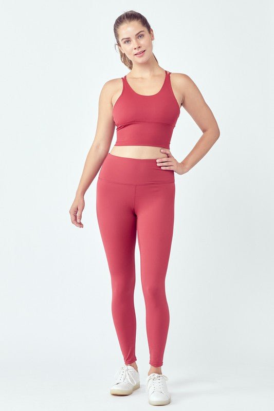 Basic Seamless Activewear Set 6823+6745 - KOKOTETE