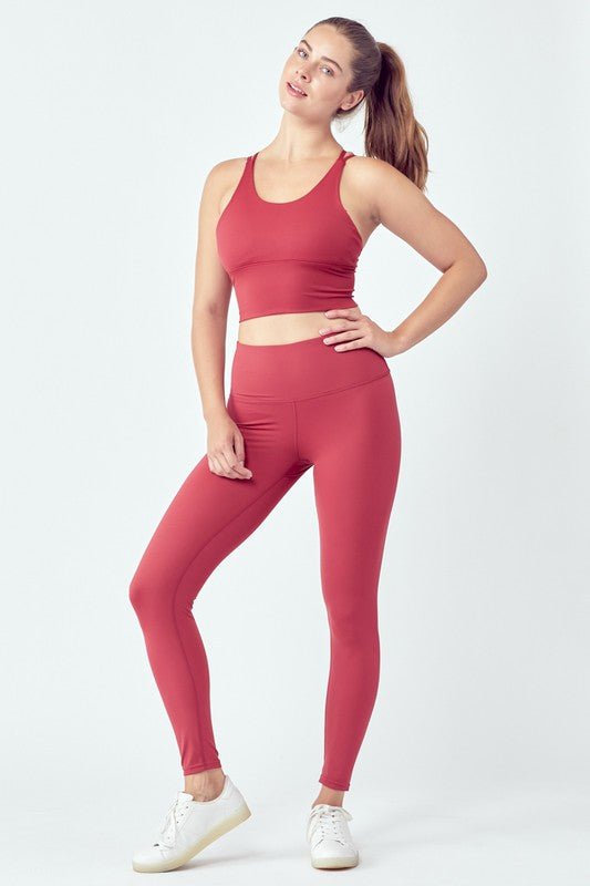 Basic Seamless Activewear Set 6823+6745 - KOKOTETE