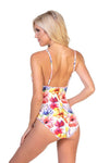 BRIGHT FLORAL ONE PIECE SWIMSUIT - KOKOTETE