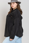 Button Front Closure Jacket - KOKOTETE