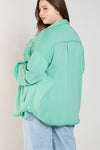 Button Front Closure Jacket - KOKOTETE