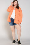 Button Front Closure Jacket - KOKOTETE