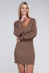 Cable Knit Sweater Dress - KOKOTETE