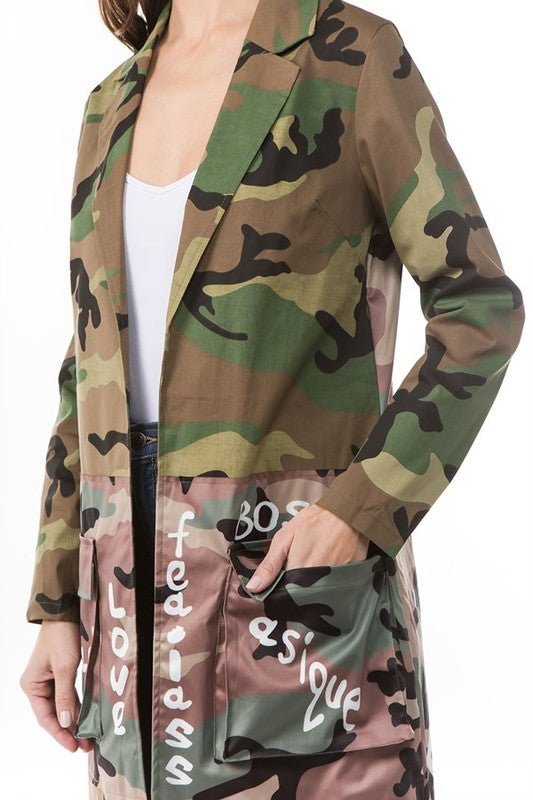 CAMOFLAGE JACKETS - KOKOTETE