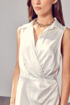 Collar Wrap Dress - KOKOTETE
