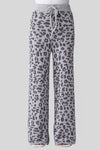 Cozy Warm Soft Leopard Fuzzy Lounge Pants - KOKOTETE