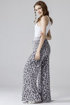 Cozy Warm Soft Leopard Fuzzy Lounge Pants - KOKOTETE