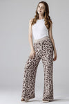 Cozy Warm Soft Leopard Fuzzy Lounge Pants - KOKOTETE