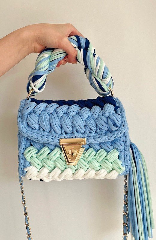 Crochet mini hand bag - KOKOTETE