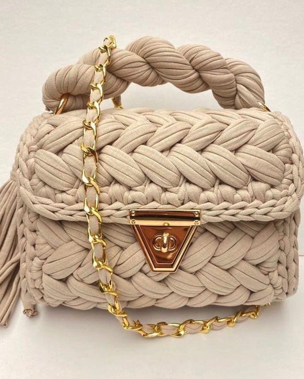 Crochet mini hand bag - KOKOTETE