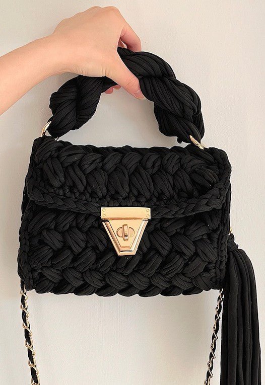 Crochet mini hand bag - KOKOTETE