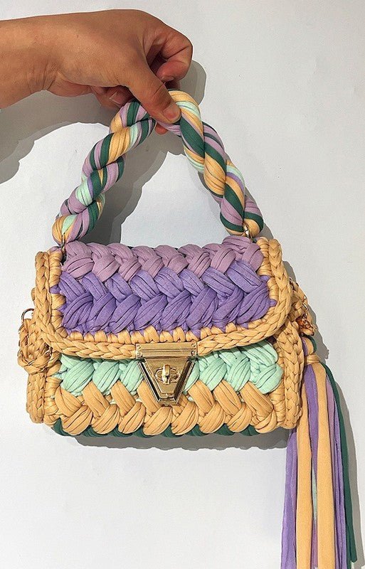 Crochet mini hand bag - KOKOTETE