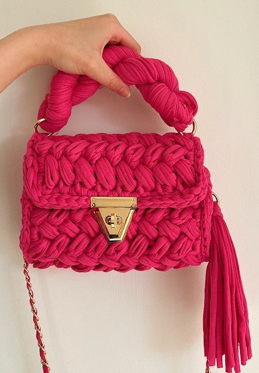 Crochet mini hand bag - KOKOTETE