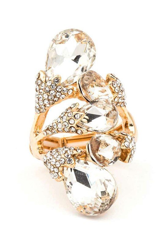 Crystal Iconic Stretch Ring - KOKOTETE