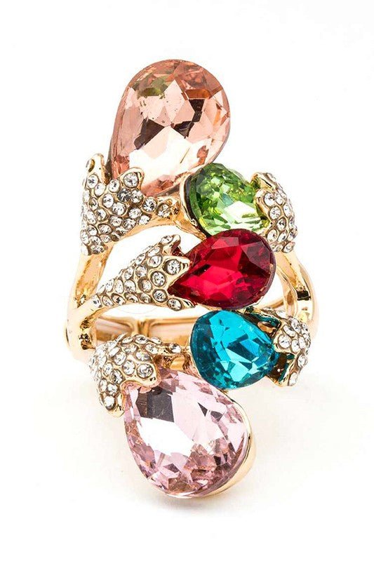 Crystal Iconic Stretch Ring - KOKOTETE
