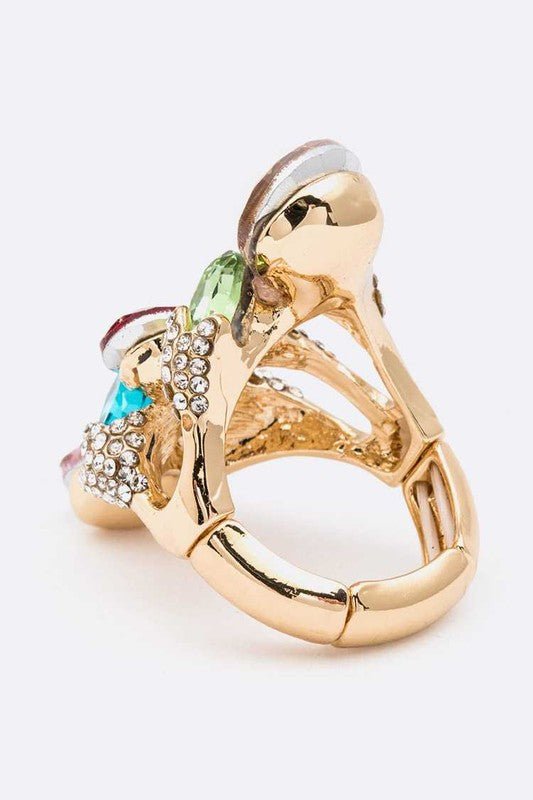 Crystal Iconic Stretch Ring - KOKOTETE