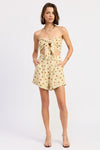 CUFFED HEM BELTED SHORTS - KOKOTETE