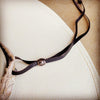 Dallas Turquoise Embossed Leather Hat Band - KOKOTETE