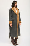 DENIM MAXI COAT - KOKOTETE