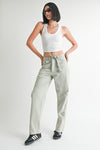 Distressed wide pants - KOKOTETE
