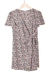 Ditsy Floral Wrap Dress - KOKOTETE