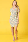Ditsy Floral Wrap Dress - KOKOTETE