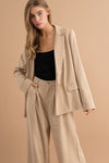 DOUBLE BUTTON BLAZER JACKET - KOKOTETE
