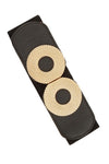 Double Metal Round Buckle Elastic Belt - KOKOTETE