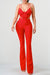 DOUBLE SPAGHETTI STRAP BODYCON JUMPSUIT - KOKOTETE