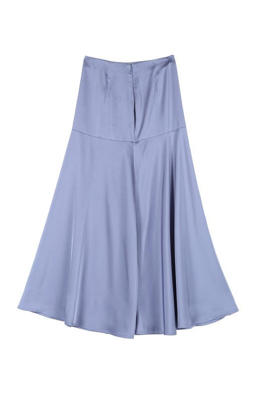 Dressed up satin two - piece mermaid dress set - KOKOTETE