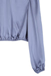 Dressed up satin two - piece mermaid dress set - KOKOTETE