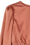 Dressed up satin two - piece mermaid dress set - KOKOTETE