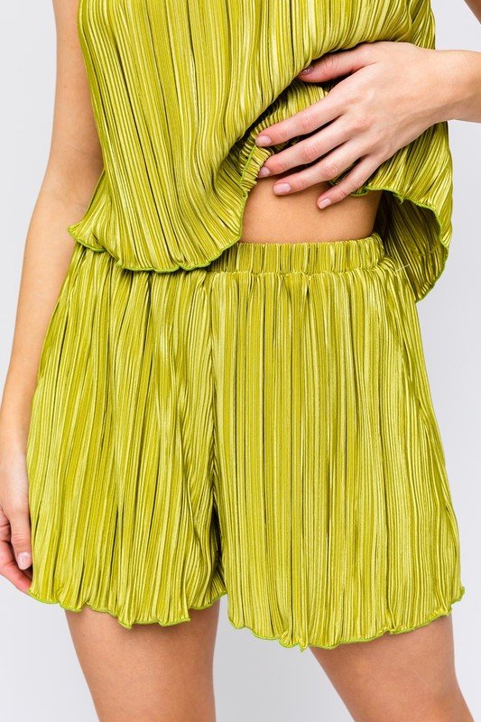 Elastic Waist Shorts - KOKOTETE