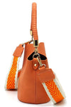 Fashion Bucket Crossbody Bag with Guitar Strap - KOKOTETE
