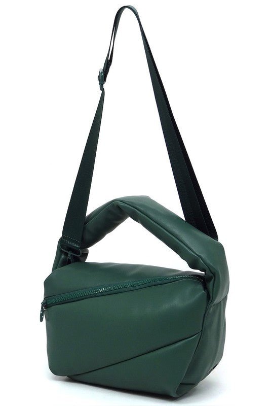 Fashion Puffy Tote Crossbody Bag - KOKOTETE